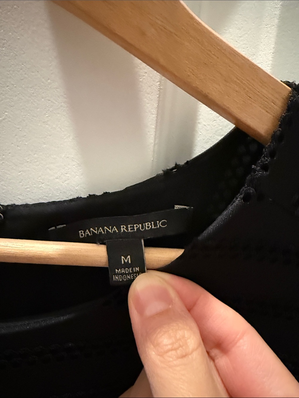 Zara - Black Long Sleeve Peplum Top (M) - Picture 2 of 4